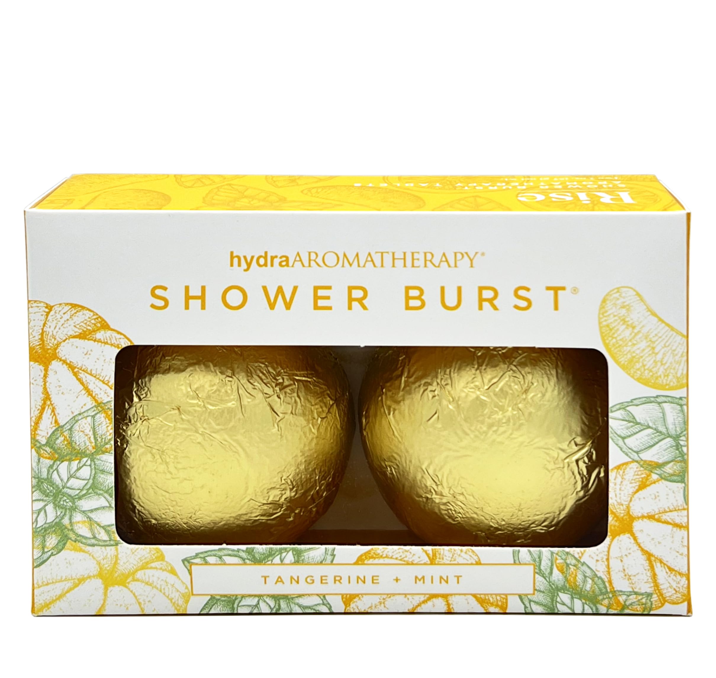 hydraAromatherapy Rise and Shine Shower Burst Duo Pack
